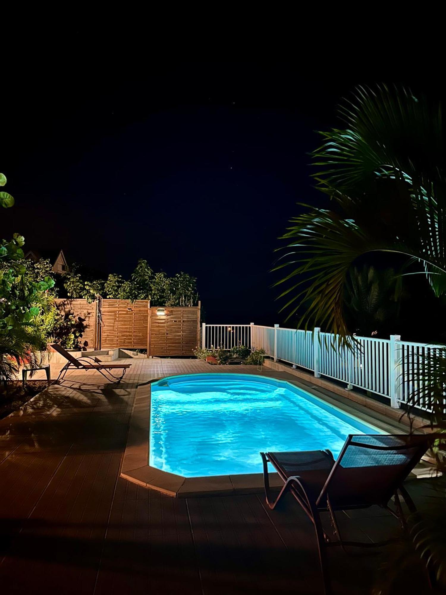 Mango Sea -Villa "Maracudja" Et Appartement "Jojoba" Avec Piscine & Vue Sur Les Iles Saint-Francois  Exterior foto